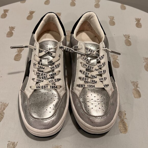 Vintage Havana Shoes | Vintage Havana Cristo Sneaker Washed Silver - Picture 4 of 6